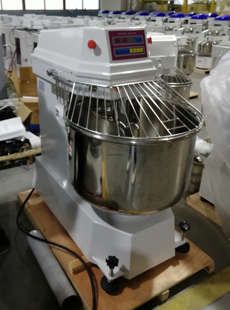 food large stainless steel dough mixer