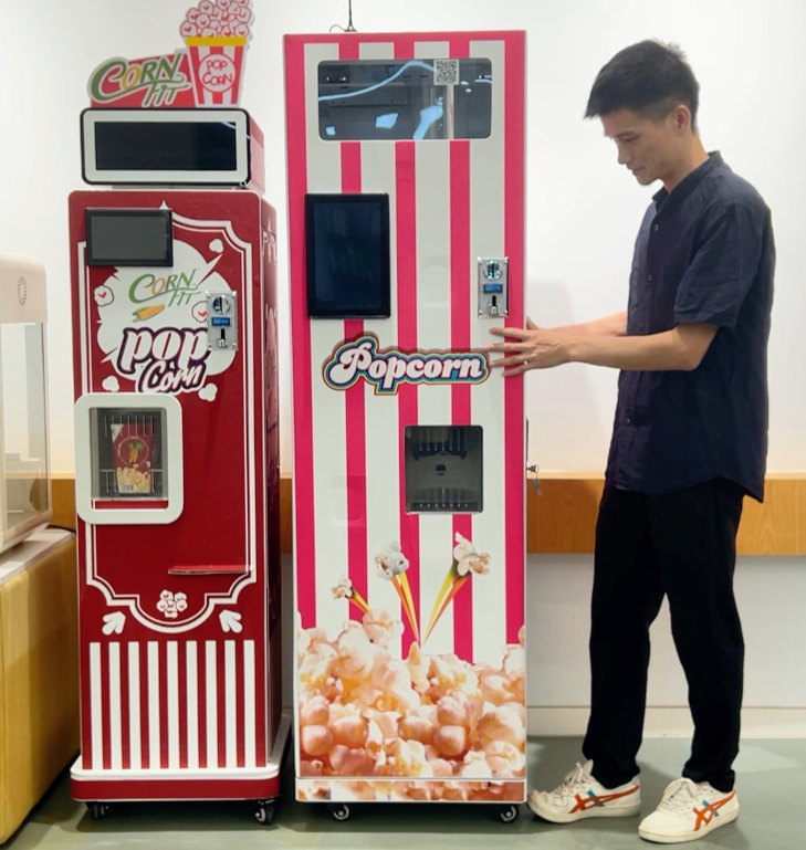 Deploying Popcorn Vending Machines in Transportation Hubs and Office Settings