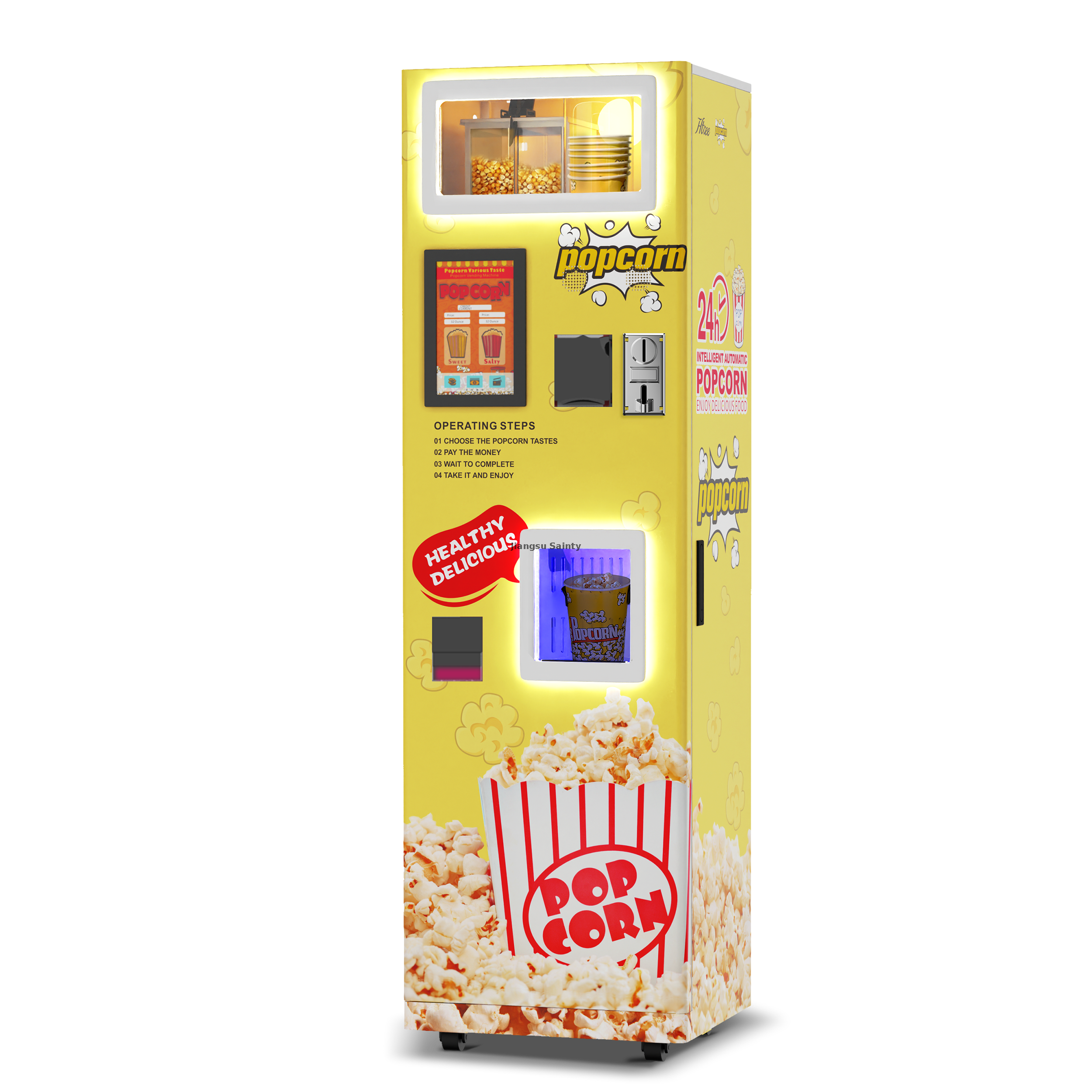 Optimizing the Output and Profitability of Popcorn Vending Machines
