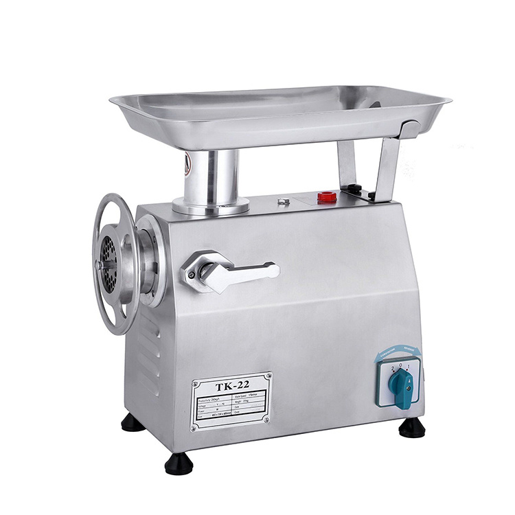 stainless steel kitchen meat mincer machine