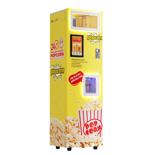 Popcorn Vending Machine Delicious Health Popcorn Making Fun Automatic Machine Popcorn Vending Machine