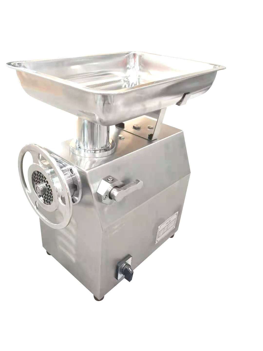 metal automatic kitchen meat mincer