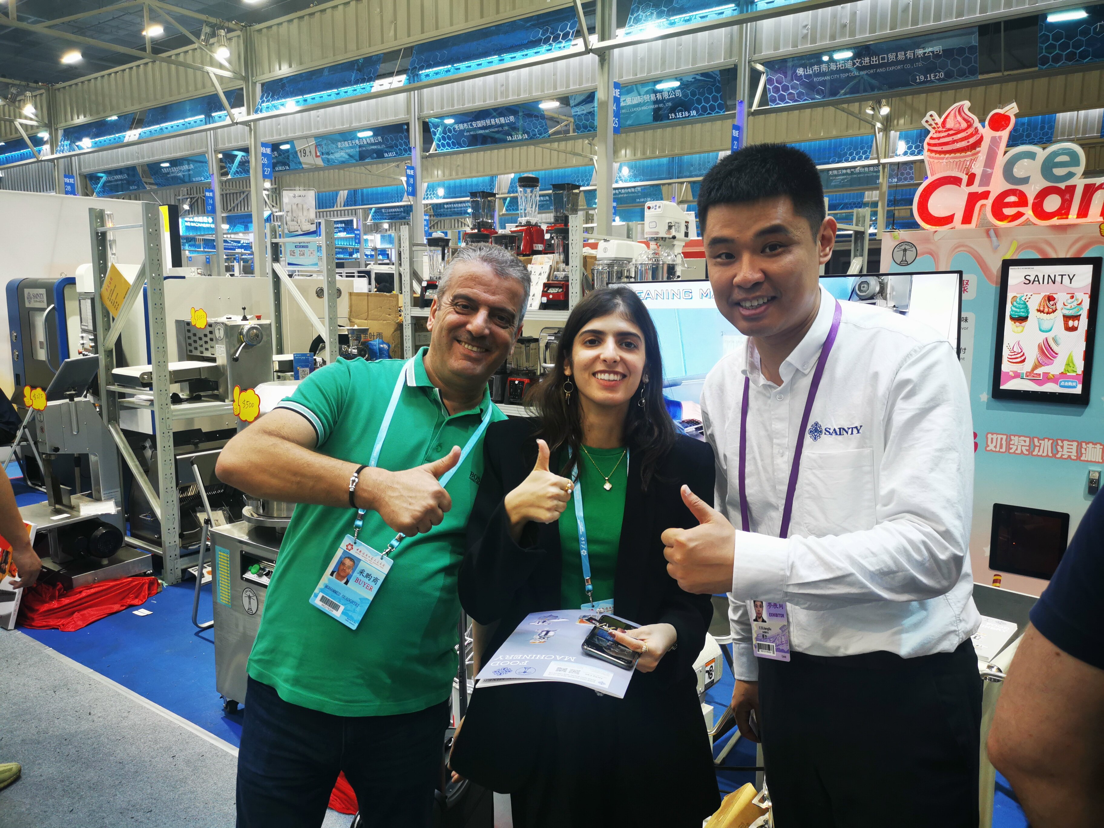 Sainty Machinery participated in the 134th Canton Fair