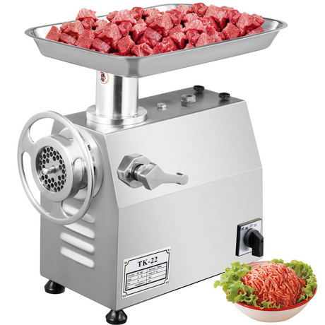 metal automatic kitchen meat mincer